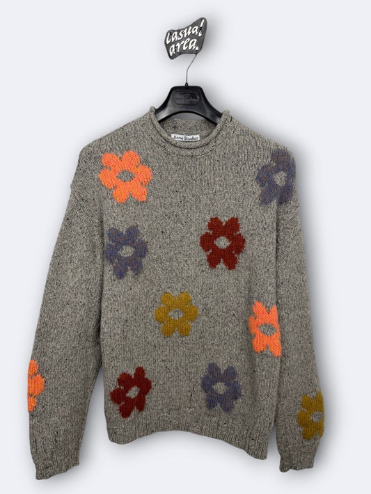 Crewneck Floral Jacquard Acne Studios - L Casual Area