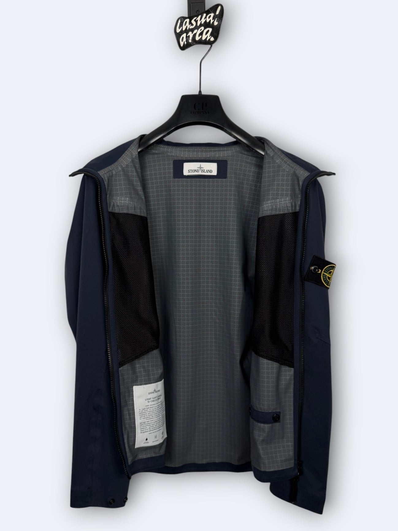 Light Soft Shell SI Check Grid Stone Island - S Casual Area