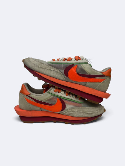 Clot x Sacai x Nike LD Waffle "Kiss Of Death Orange Blaze" - 41 Casual Area