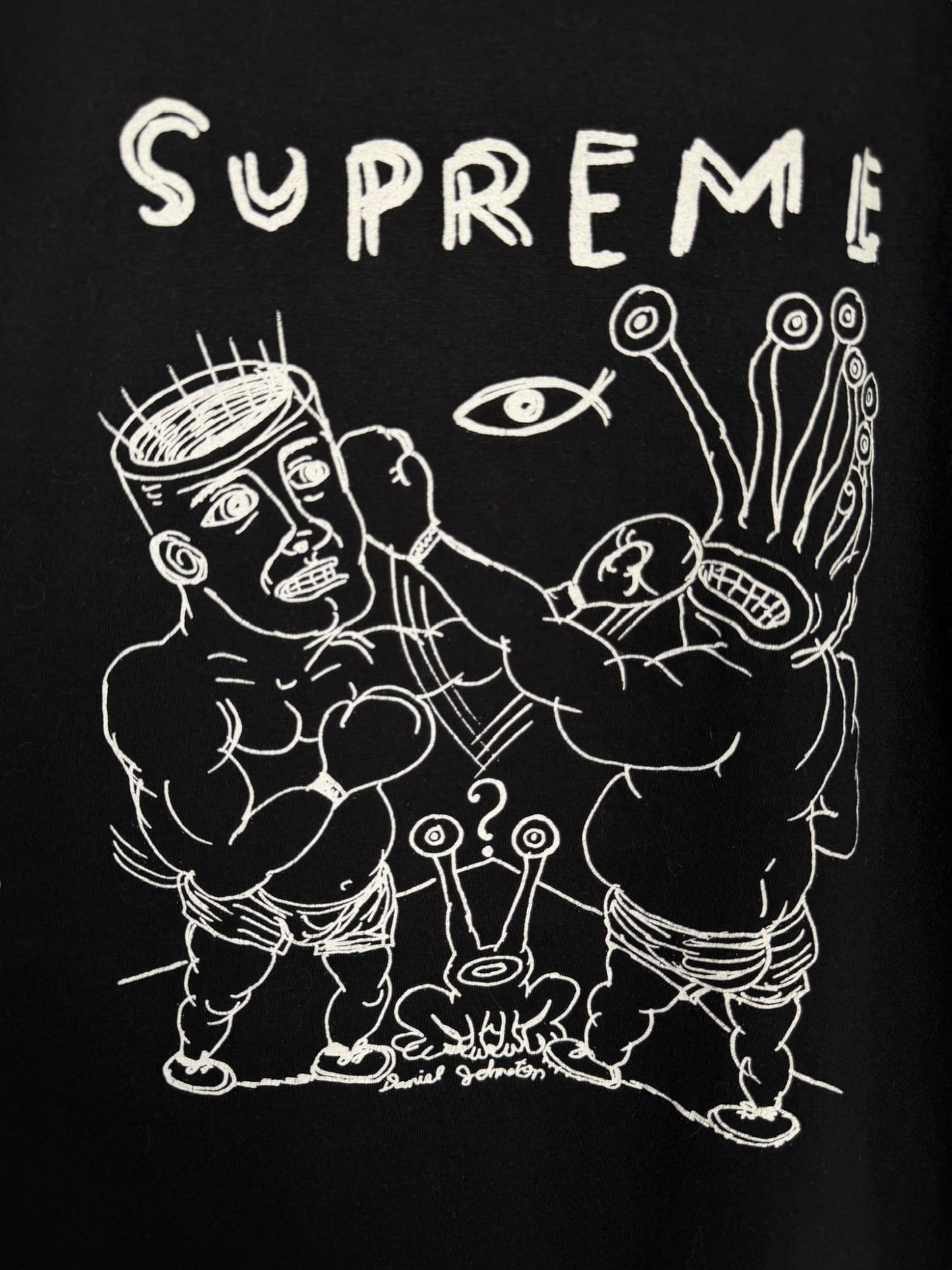 Tee-shirt Supreme x Daniel Johnston "Eternal Fight" - L Casual Area