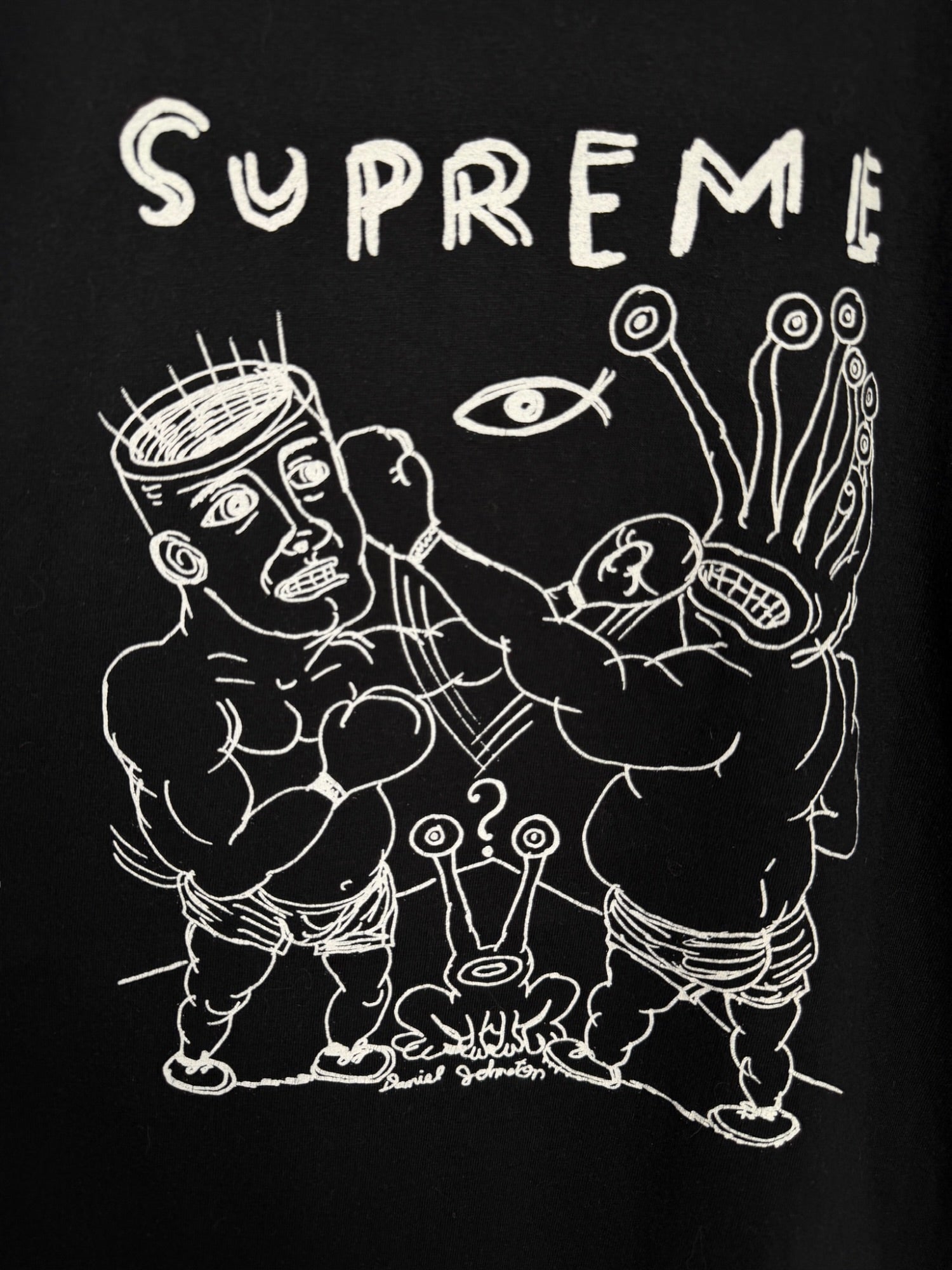 Tee-shirt Supreme x Daniel Johnston "Eternal Fight" - L Casual Area