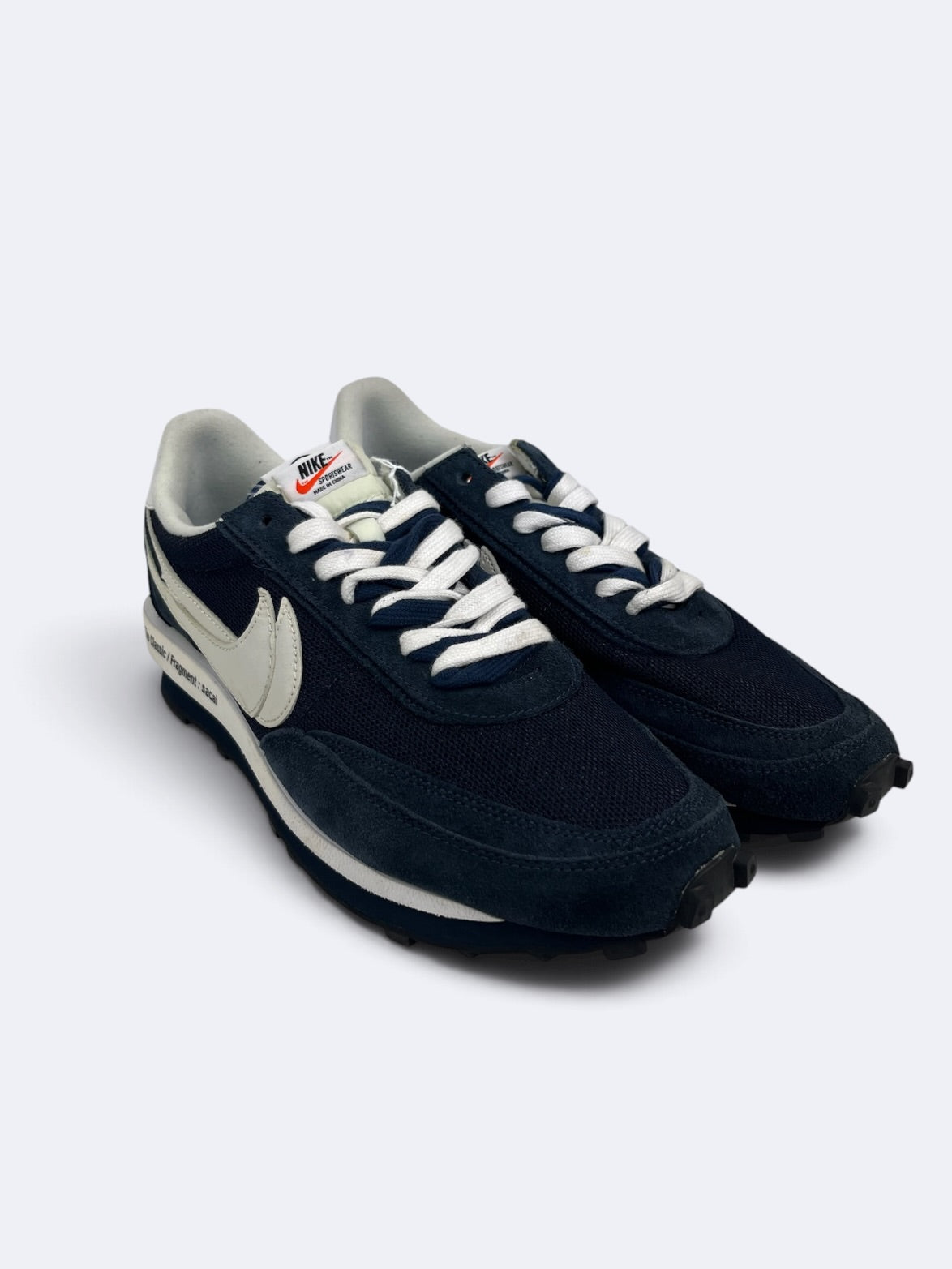 Fragment x Sacai x Nike LD Waffle "Blue Void" - 46 Casual Area