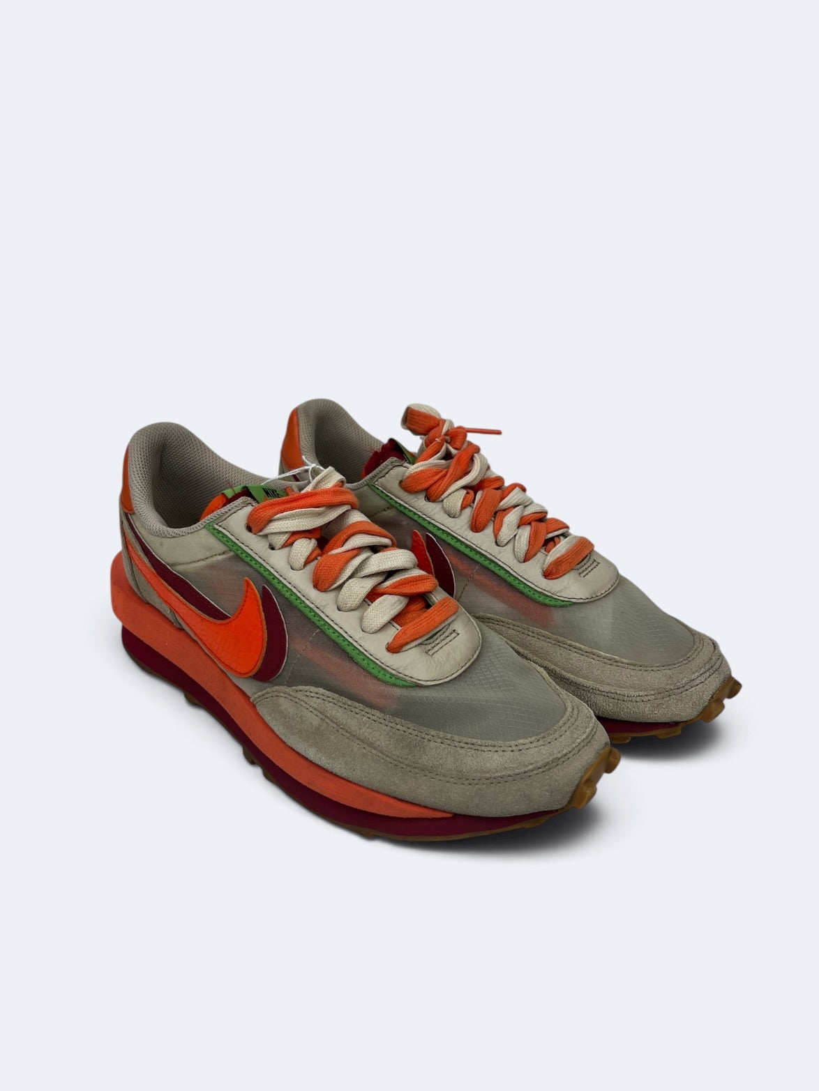 Clot x Sacai x Nike LD Waffle "Kiss Of Death Orange Blaze" - 41 Casual Area