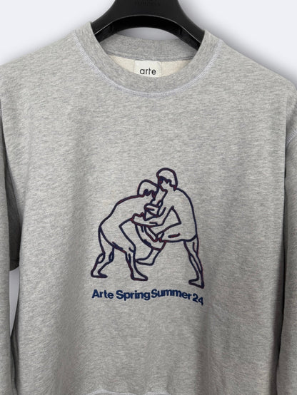 Crewneck Arte "Fights" - S Casual Area