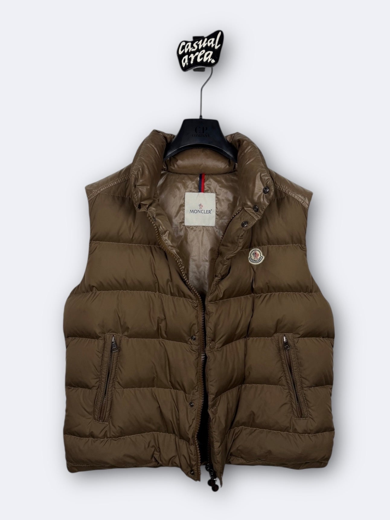 Doudoune sans manches "Cheval" Moncler - L Casual Area