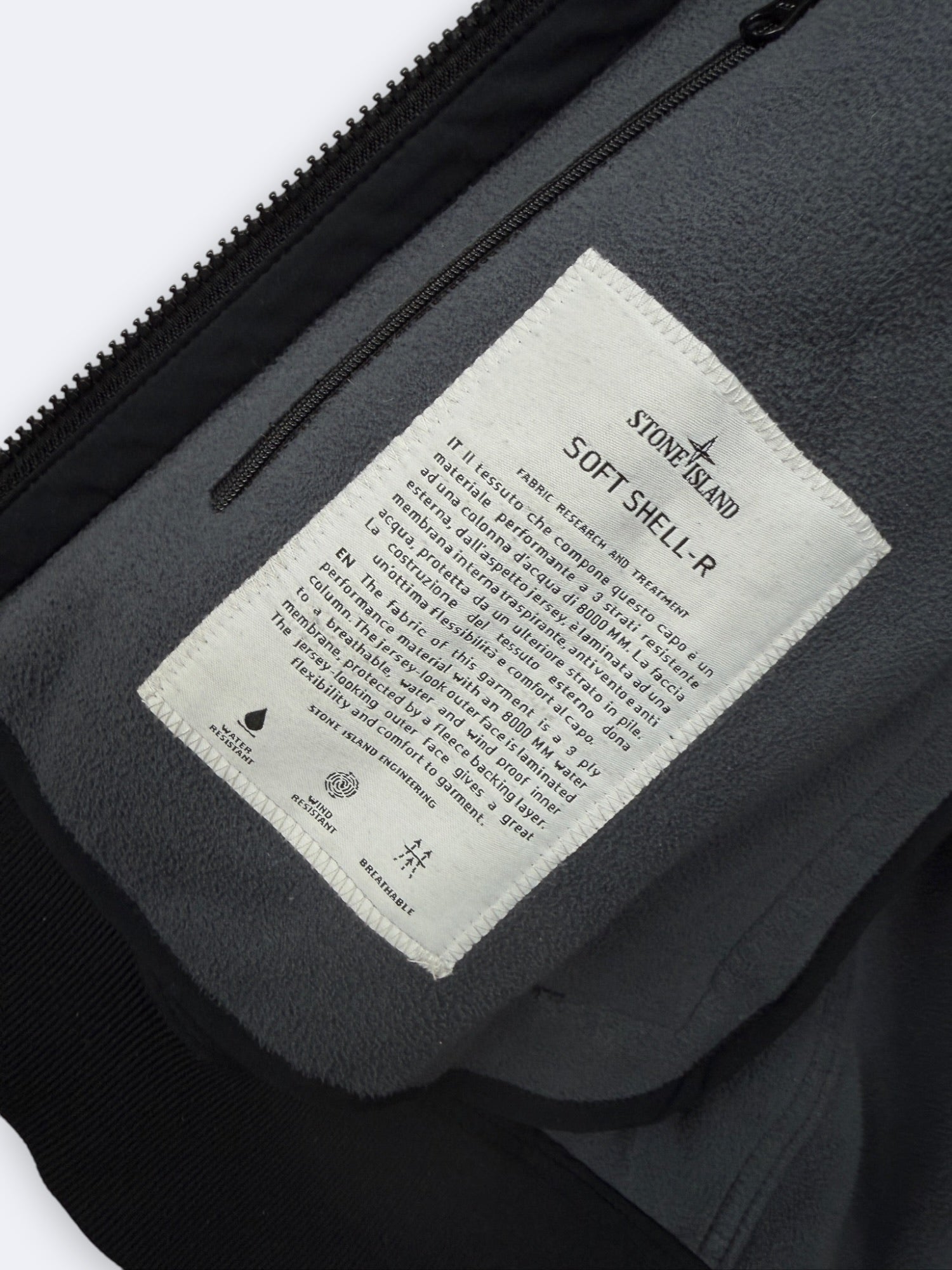 Soft Shell-R Stone Island - L Casual Area