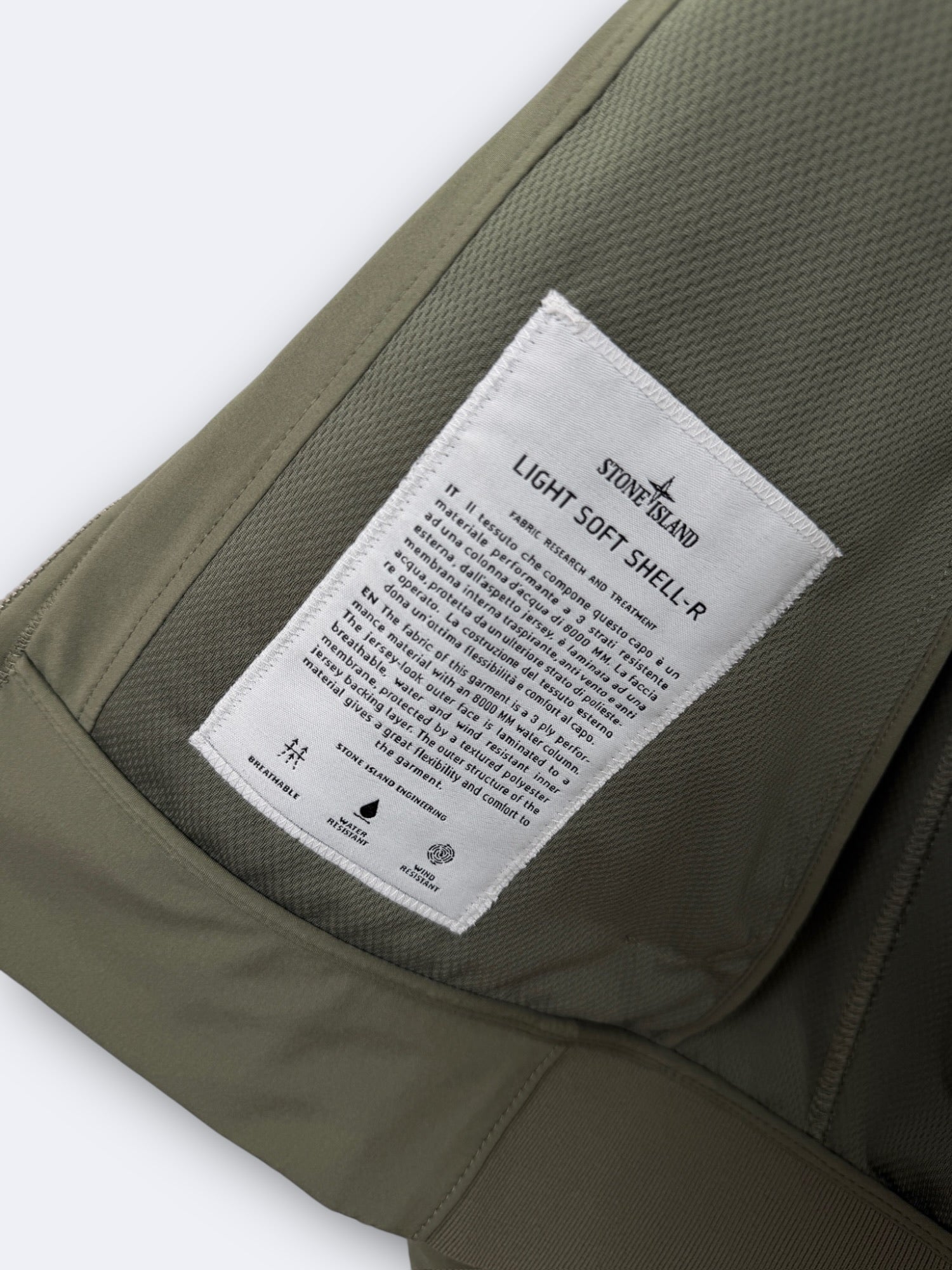 Light Soft Shell-R Stone Island - S Casual Area