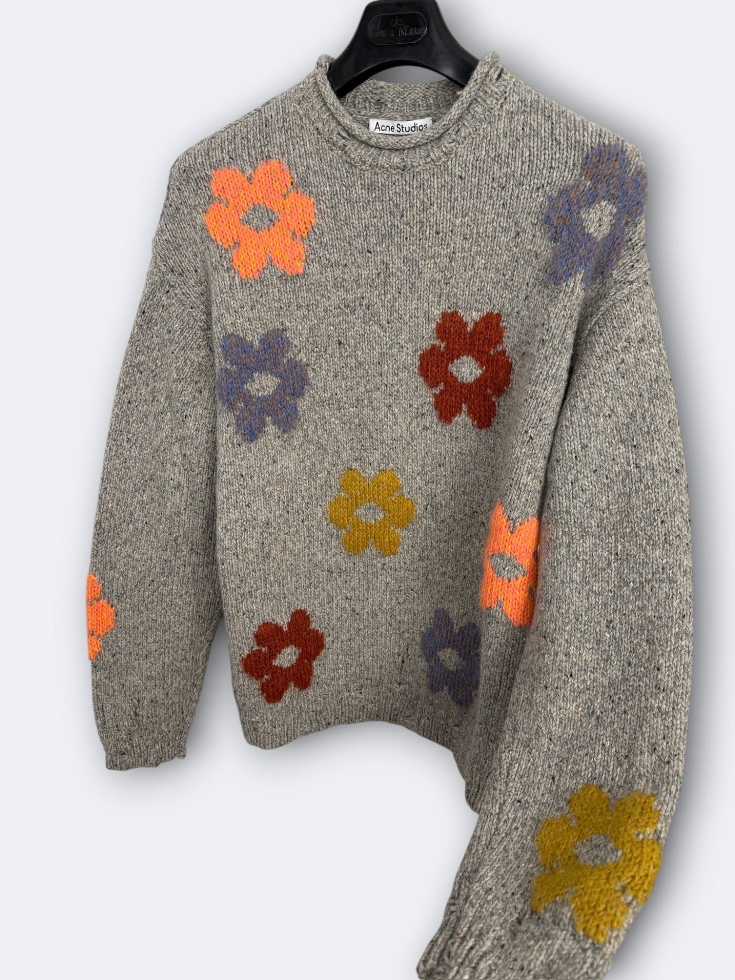 Crewneck Floral Jacquard Acne Studios - L Casual Area