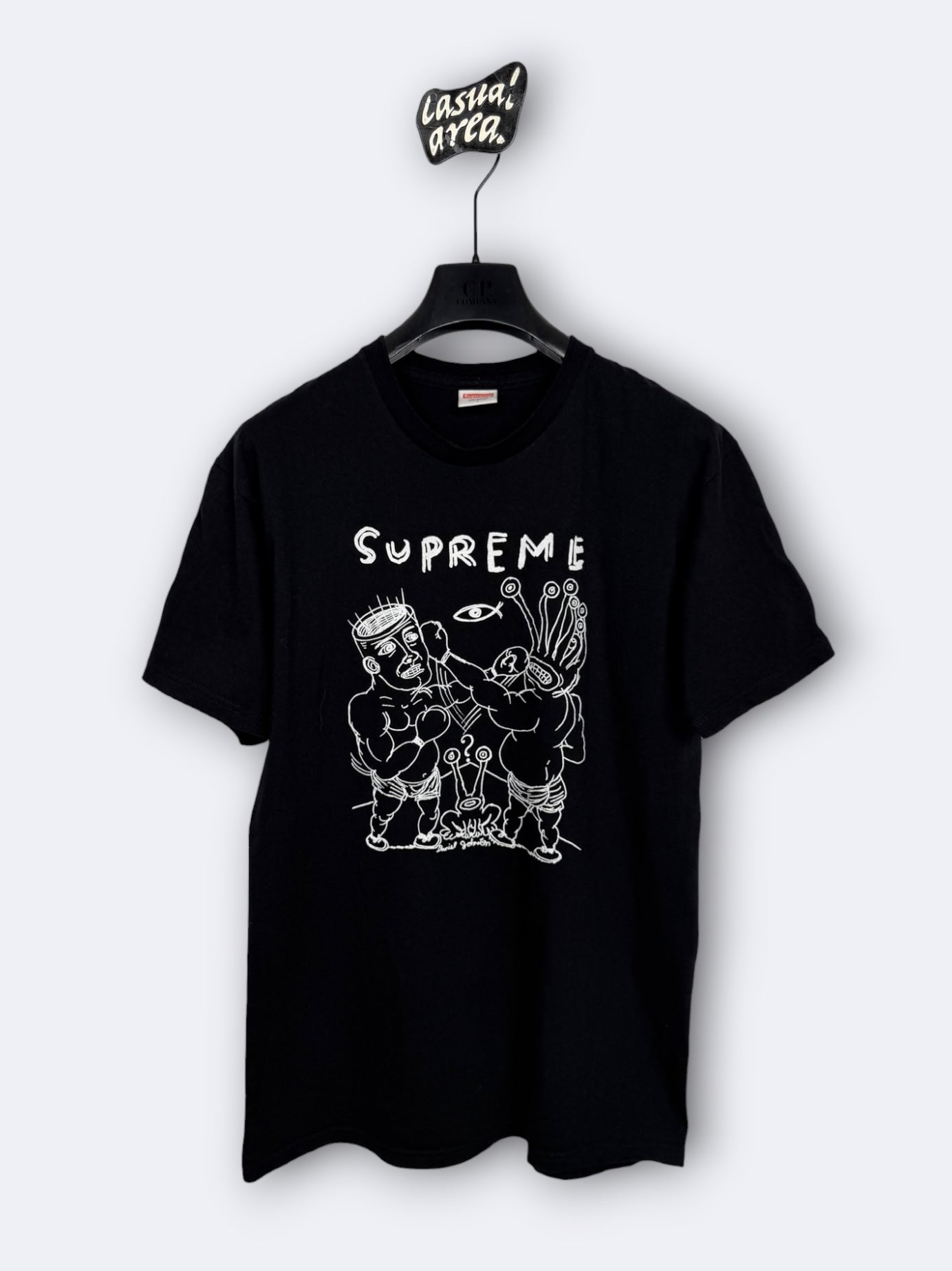 Tee-shirt Supreme x Daniel Johnston "Eternal Fight" - L Casual Area