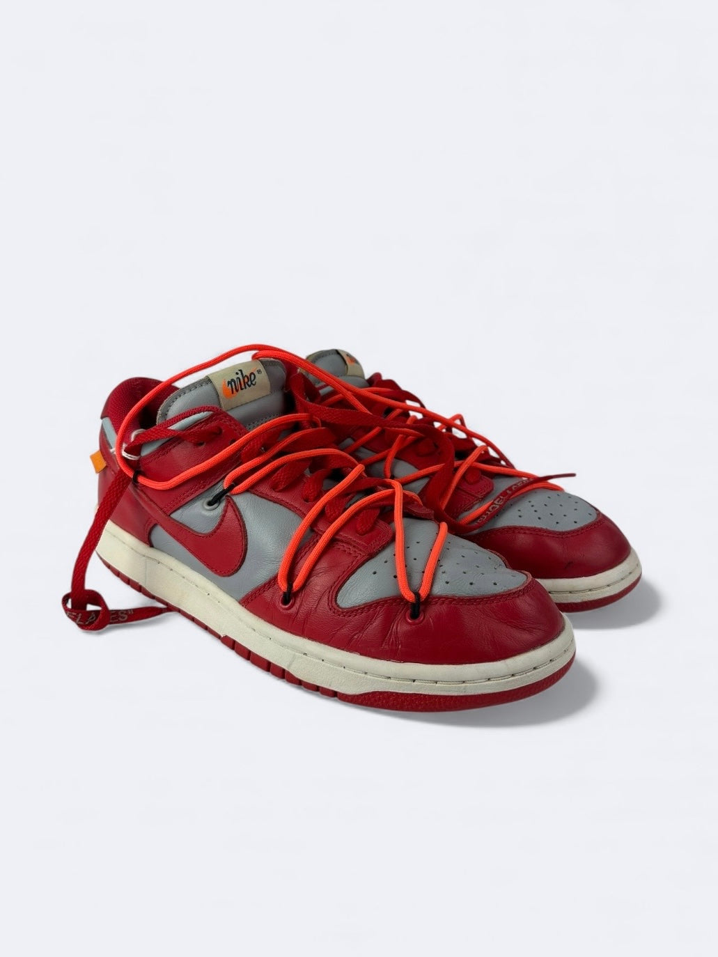 Off-White x Nike Dunk Low "University Red" - 43 Casual Area