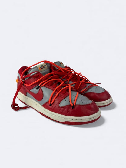 Off-White x Nike Dunk Low "University Red" - 43 Casual Area