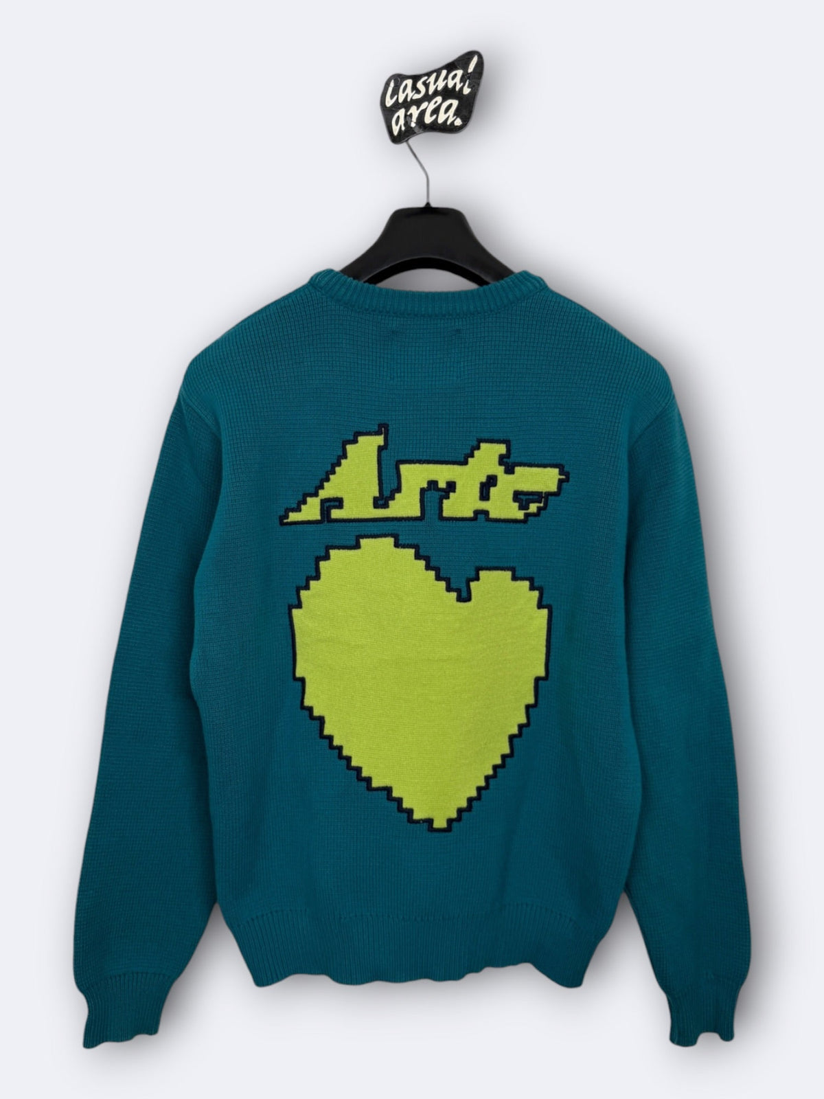 Crewneck Arte "Back Pixel Heart" - S Casual Area
