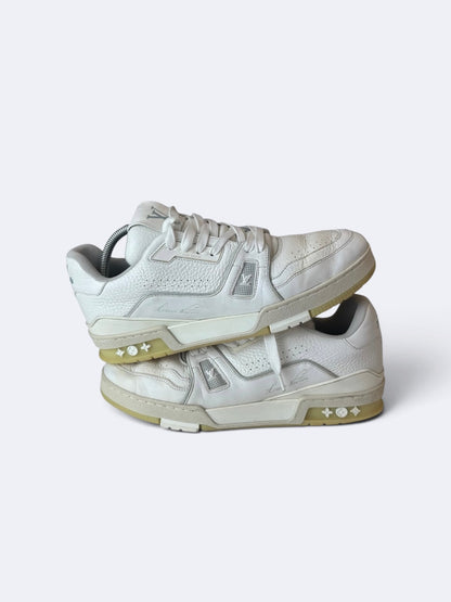 Louis Vuitton LV Trainer Blanc - 43,5 Casual Area