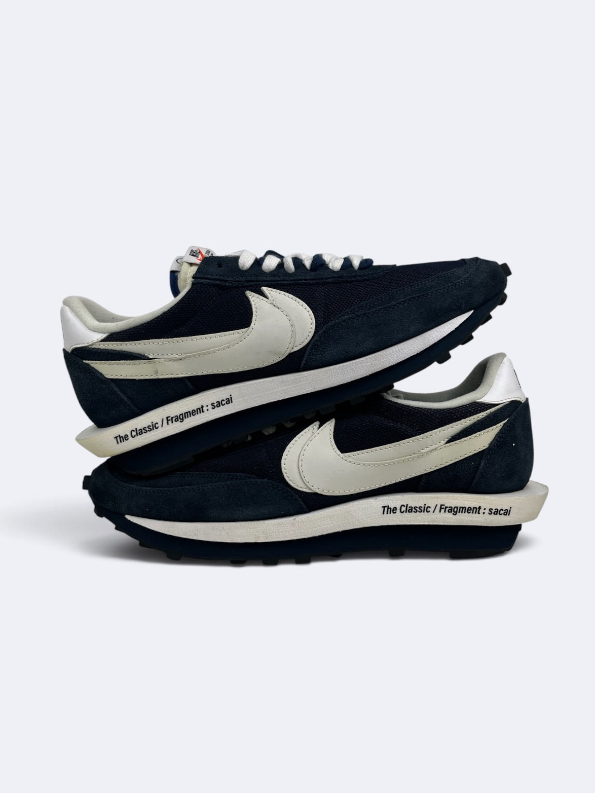 Fragment x Sacai x Nike LD Waffle "Blue Void" - 46 Casual Area