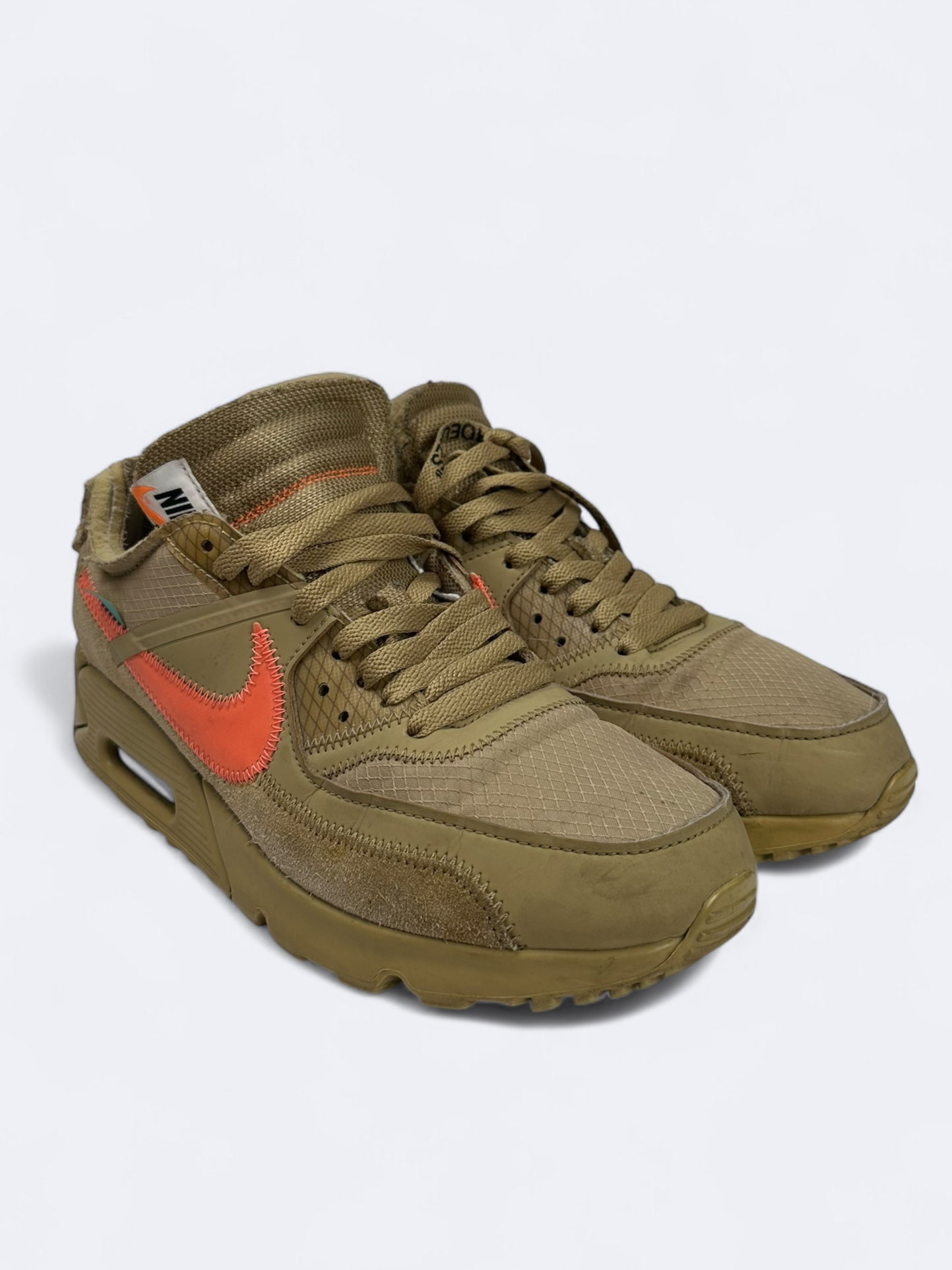 Off-White x Nike Air Max 90 "Desert Ore" - 42 Casual Area