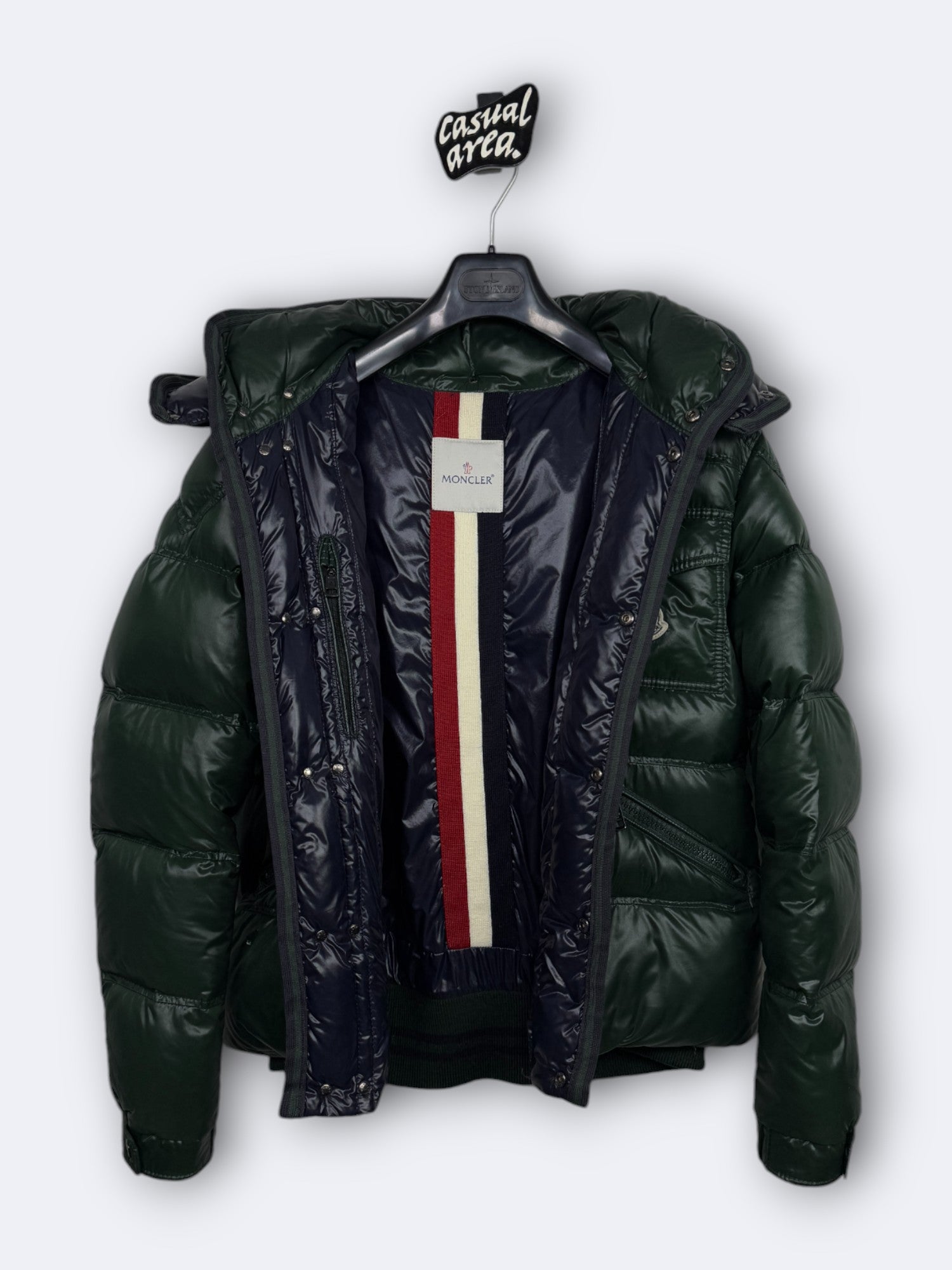 Doudoune Moncler "Montbeliard" - S Casual Area