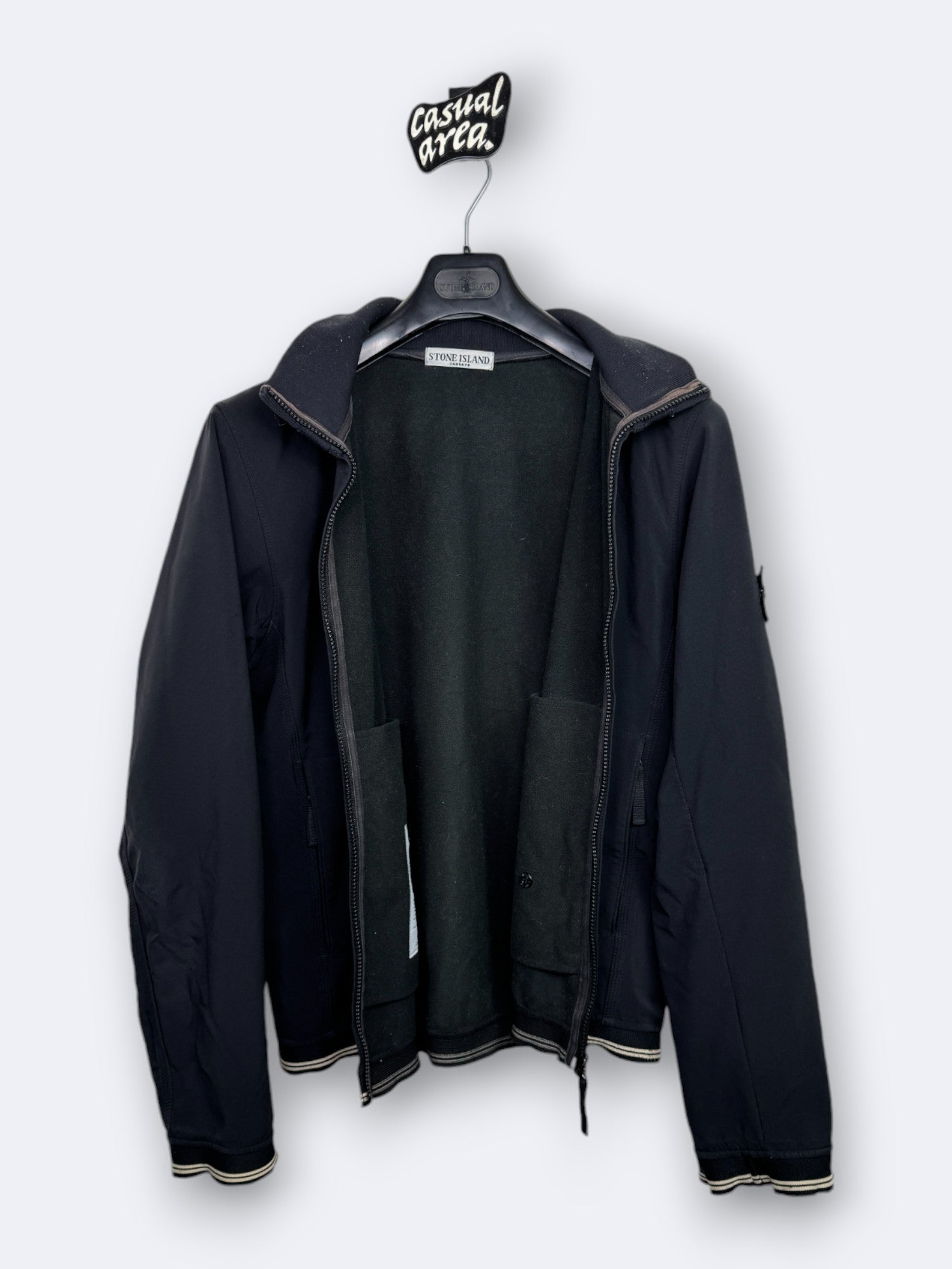 Soft Shell-R Stone Island - L Casual Area